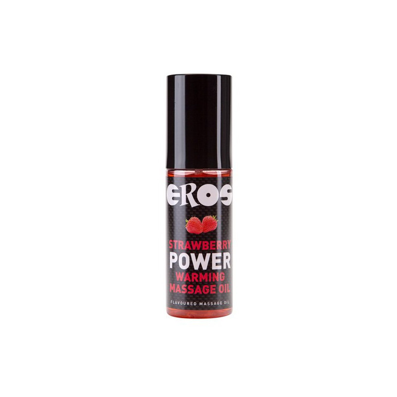 Eros Gel de massage Warming Fraise 100mL